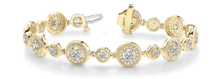 Sain Vintage Bracelet in Yellow Gold