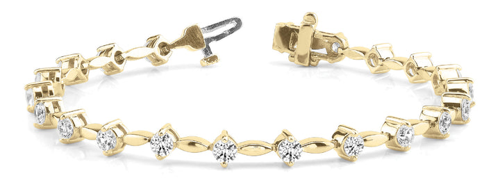 Eden Fashion Bracelet in Yellow Gold
