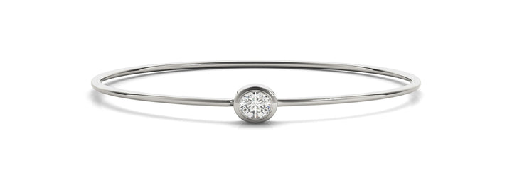 Diva Traditional Bracelet in Platinum