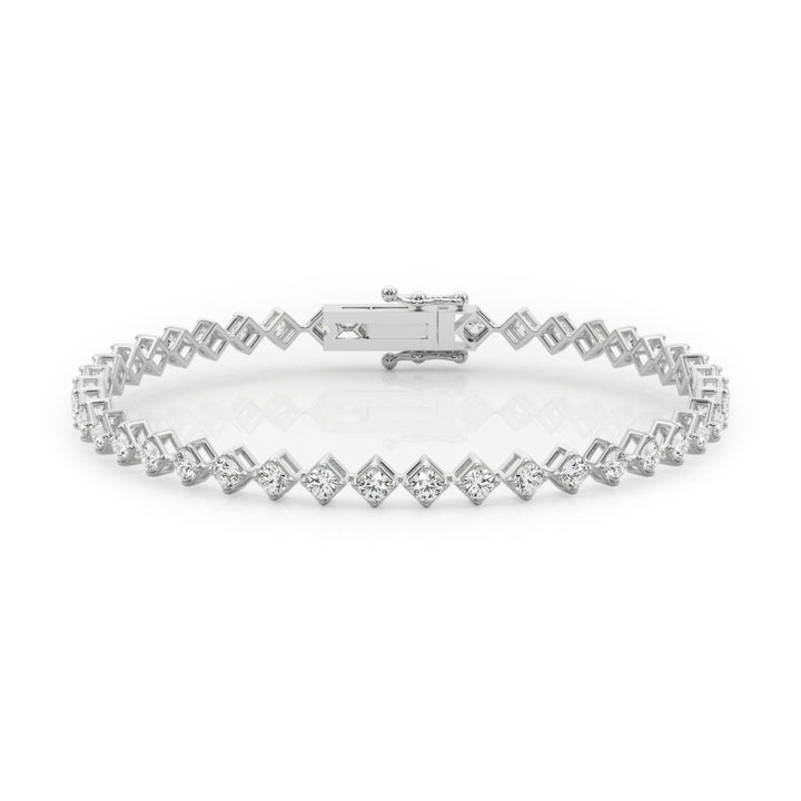 Sophia Bracelet in Platinum