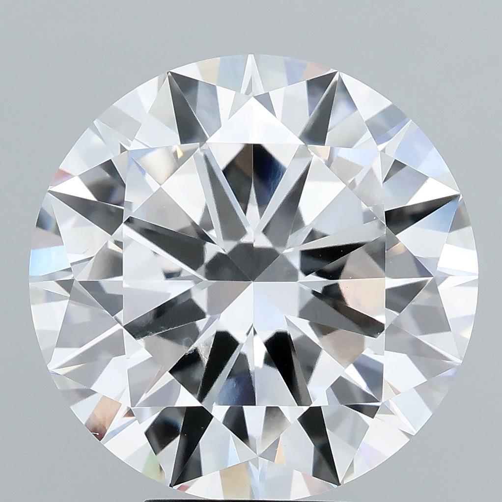 7.02 ct D Color VVS2 Clarity Round Shape Lab Grown Diamond