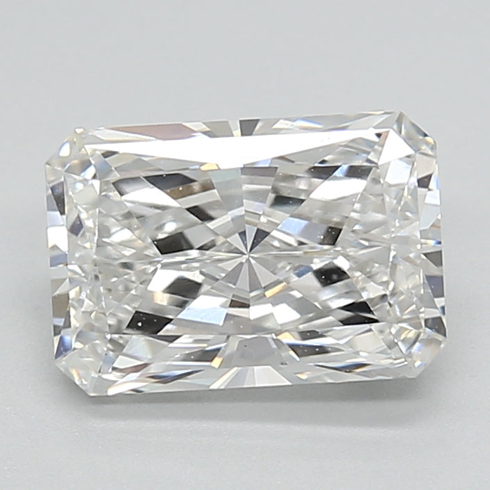 1.76 ct F Color VVS2 Clarity Radiant Shape Lab Grown Diamond