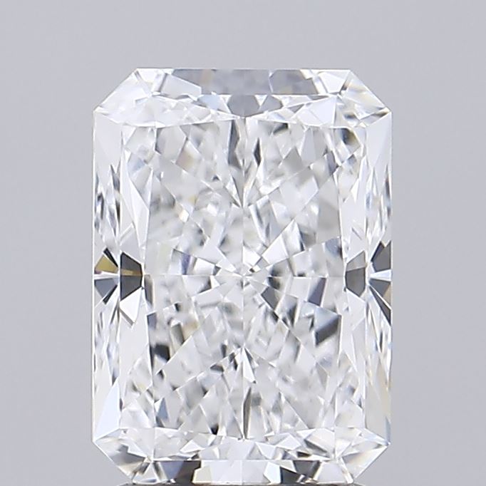 3.03 ct D Color IF Clarity Radiant Shape Lab Grown Diamond