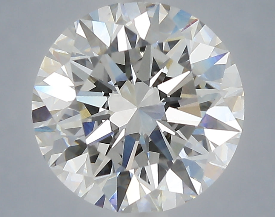 3.0 ct G Color VVS2 Clarity Round Shape Lab Grown Diamond