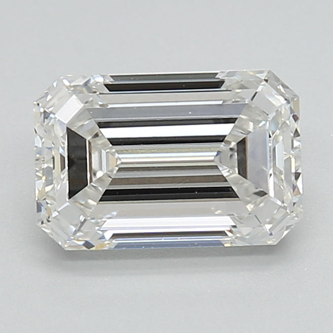 1.52 ct F Color VVS2 Clarity Emerald Shape Lab Grown Diamond