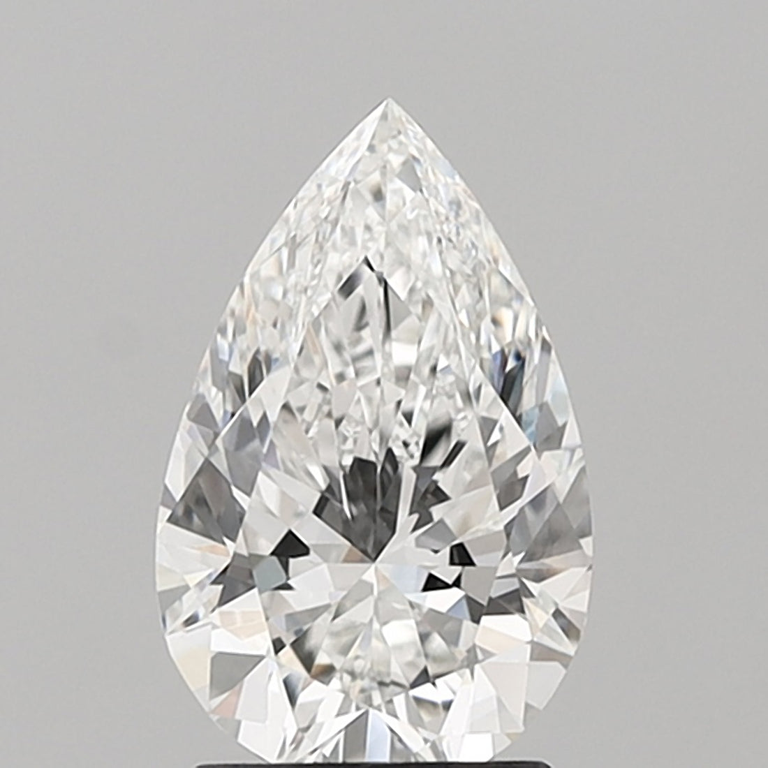 2.04 ct F Color VVS2 Clarity Pear Shape Lab Grown Diamond