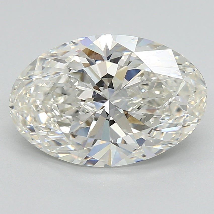 3.04 ct H Color VVS2 Clarity Oval Shape Lab Grown Diamond