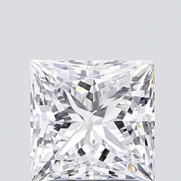2.03 ct D Color IF Clarity Princess Shape Lab Grown Diamond