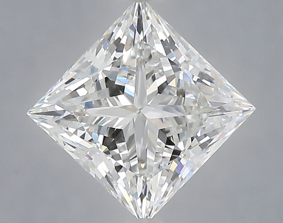 2.08 ct E Color VVS2 Clarity Princess Shape Lab Grown Diamond