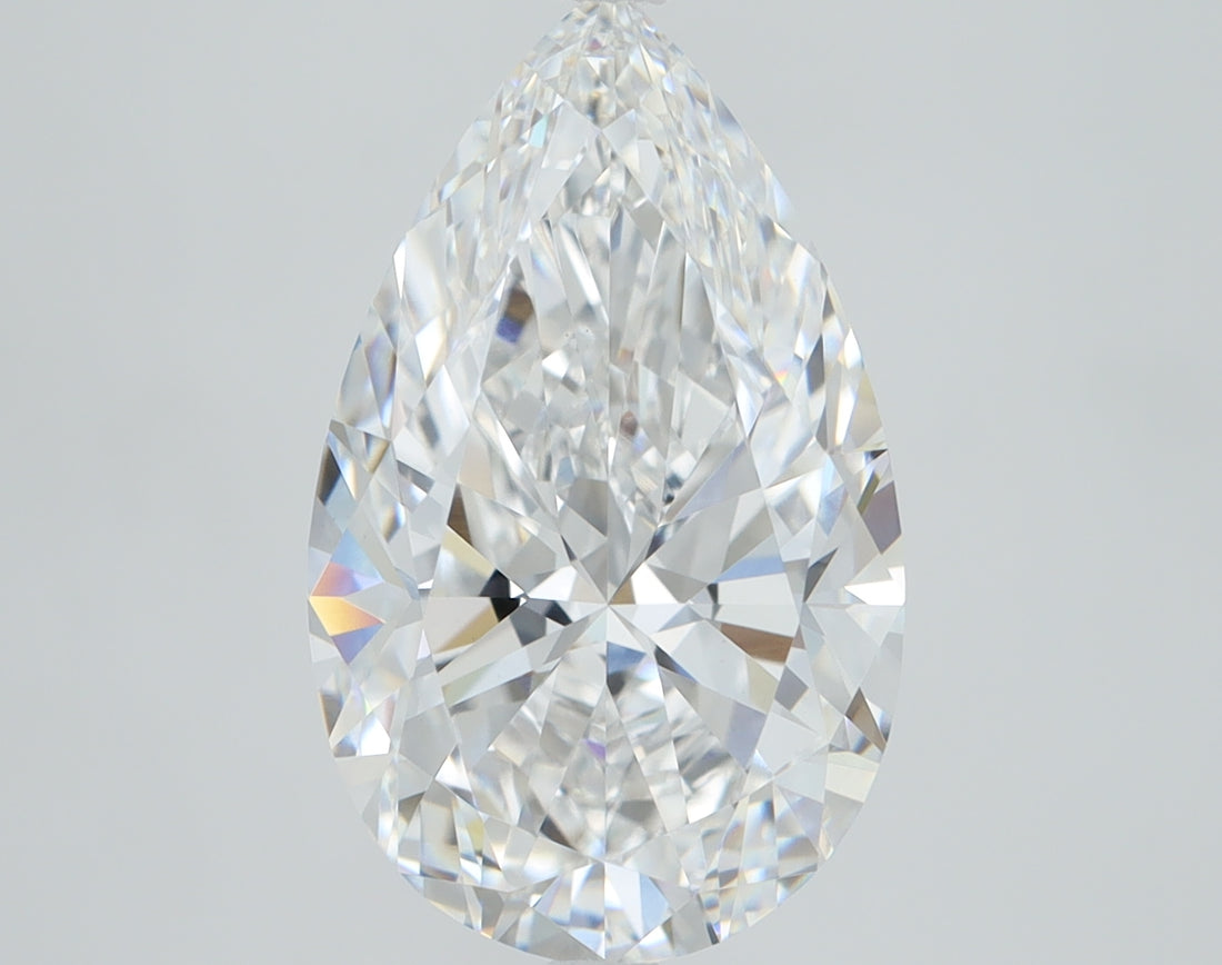 3.02 ct D Color VVS1 Clarity Pear Shape Lab Grown Diamond