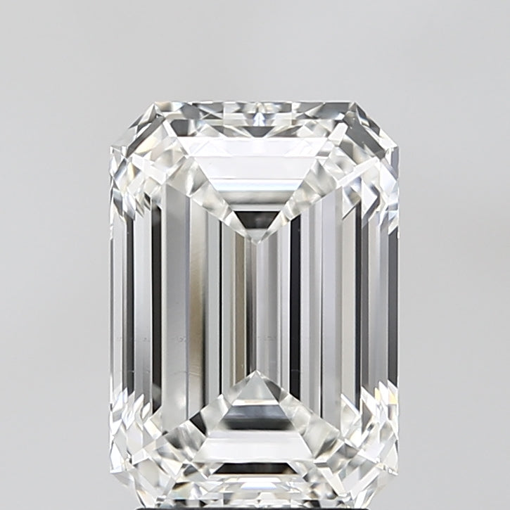 3.58 ct G Color VVS2 Clarity Emerald Shape Lab Grown Diamond