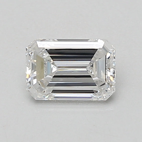 0.74 ct E Color VVS2 Clarity Emerald Shape Lab Grown Diamond