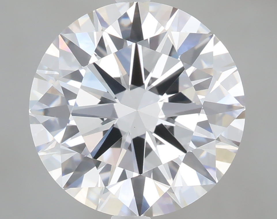 4.01 ct E Color VVS2 Clarity Round Shape Lab Grown Diamond