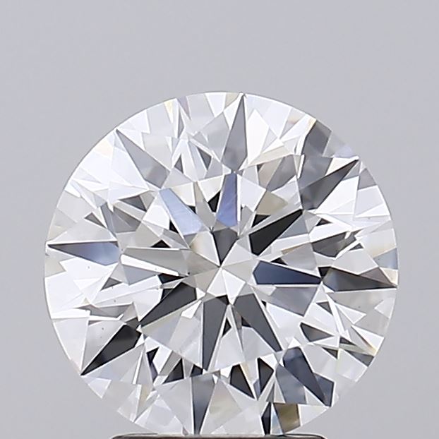 2.57 ct E Color VS1 Clarity Round Shape Lab Grown Diamond