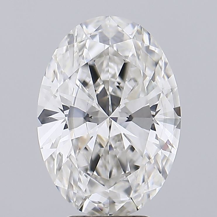 3.5 ct F Color VS2 Clarity Oval Shape Lab Grown Diamond
