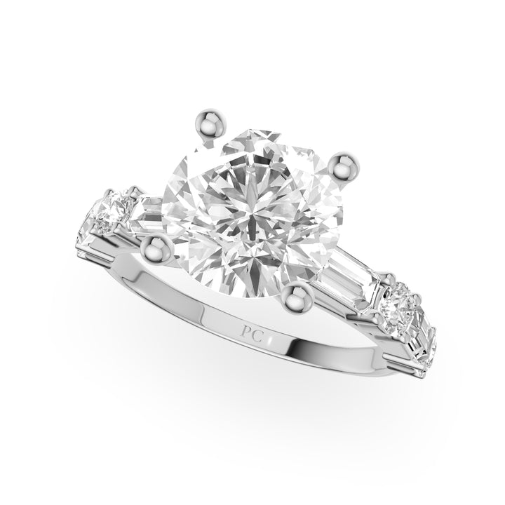 Seirya Pave Engagement Ring