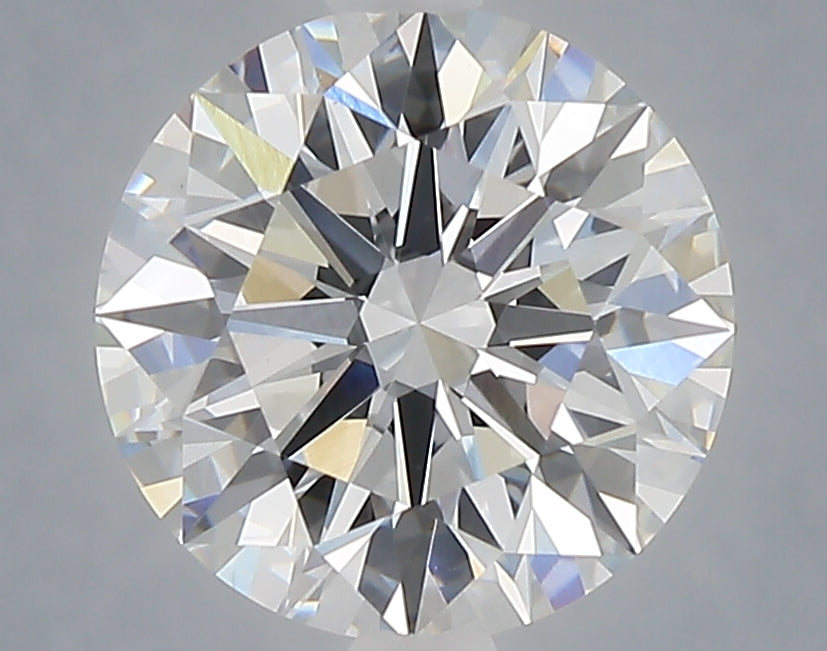 3.02 ct E Color VVS2 Clarity Round Shape Lab Grown Diamond