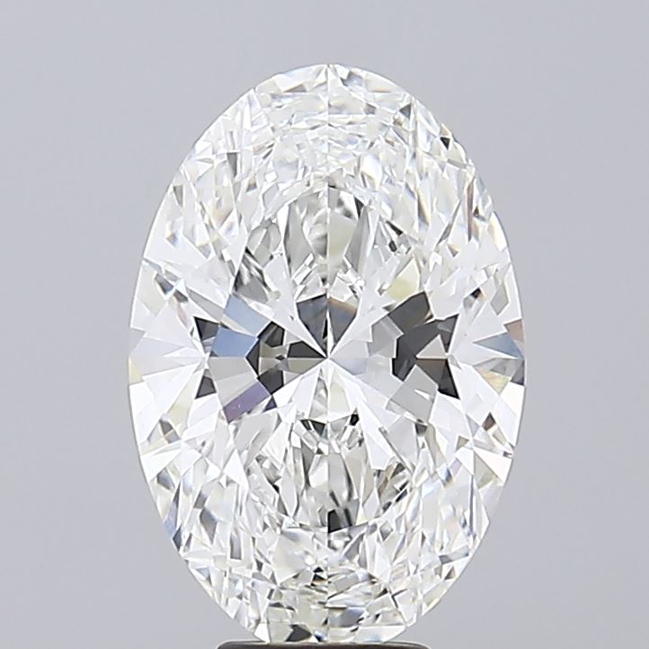 7.05 ct F Color VVS2 Clarity Oval Shape Lab Grown Diamond