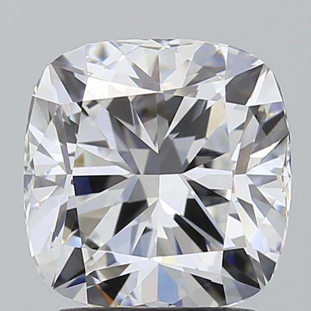 2.0 ct D Color VVS2 Clarity Cushion Shape Lab Grown Diamond