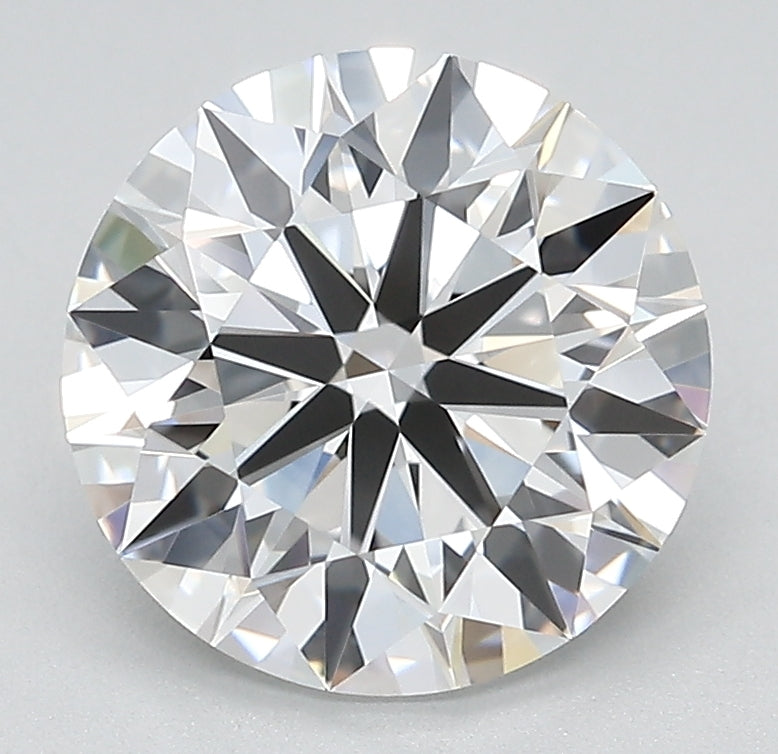 3.04 ct F Color VVS2 Clarity Round Shape Lab Grown Diamond