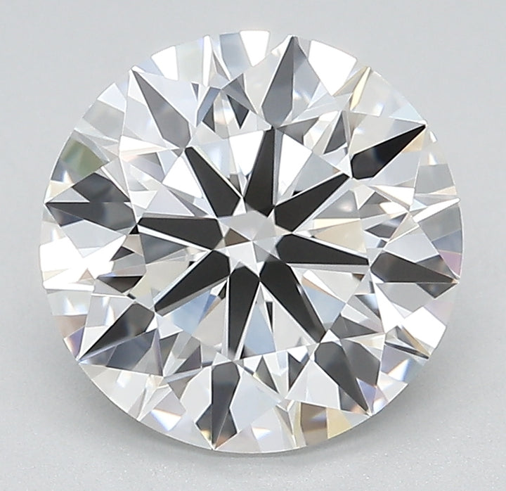 3.04 ct F Color VVS2 Clarity Round Shape Lab Grown Diamond