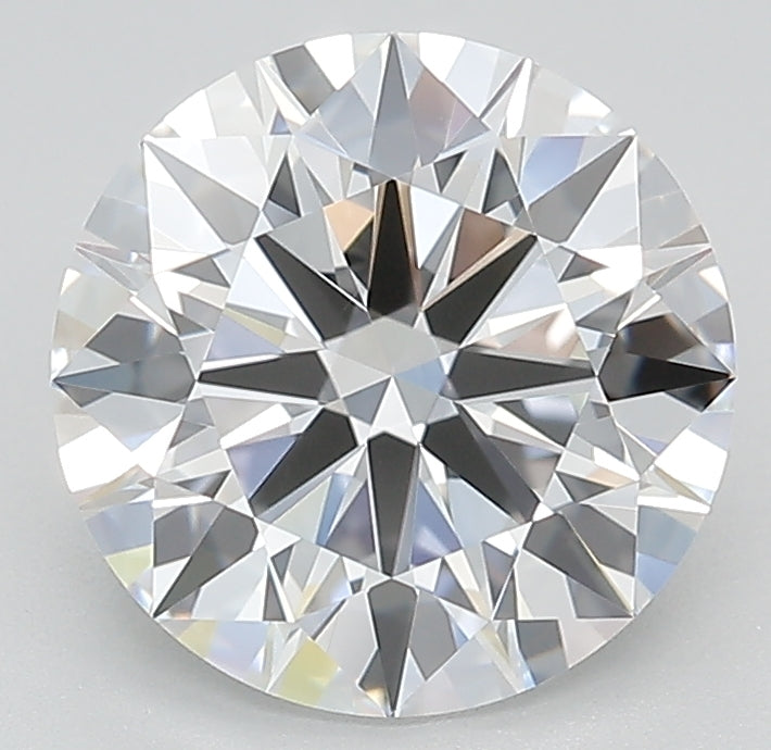 3.7 ct F Color VVS2 Clarity Round Shape Lab Grown Diamond