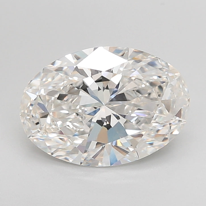 4.05 ct F Color VVS2 Clarity Oval Shape Lab Grown Diamond