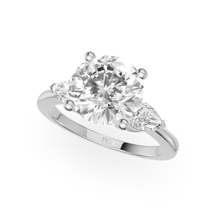 Emma Three Stone Engagement Ring