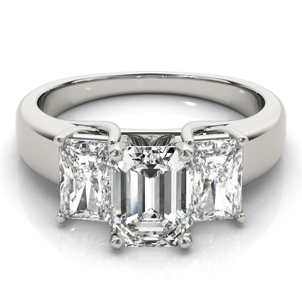 Kinslee Three Stone Engagement Ring