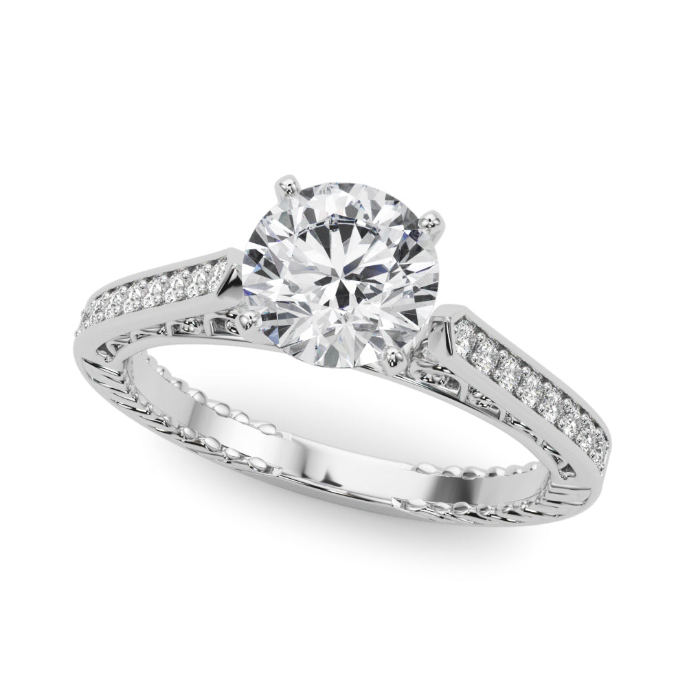 Royal Vintage Engagement Ring