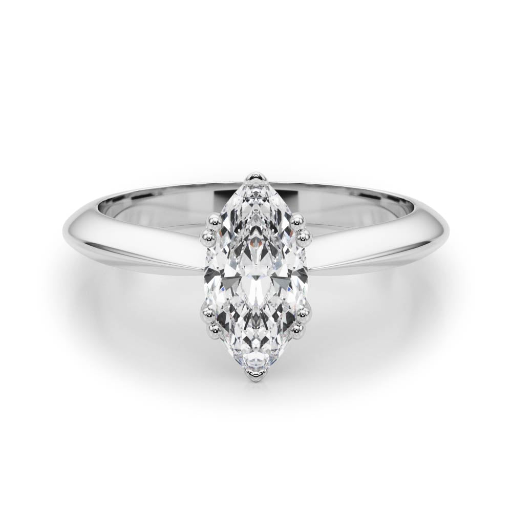Nexy Double Prong Marquise Engagement Ring