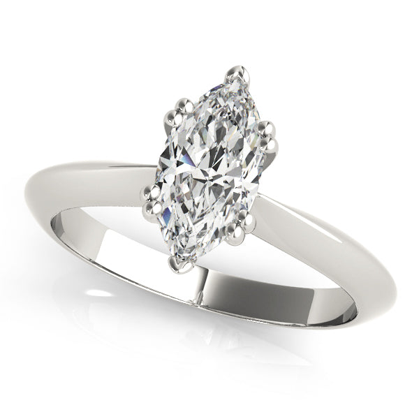 Nexy Double Prong Marquise Engagement Ring
