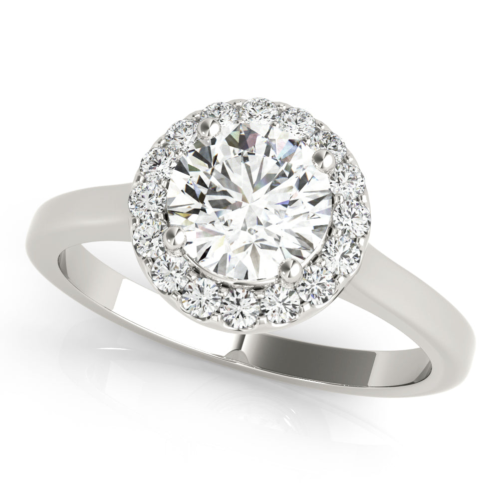 Raya Halo Engagement Ring