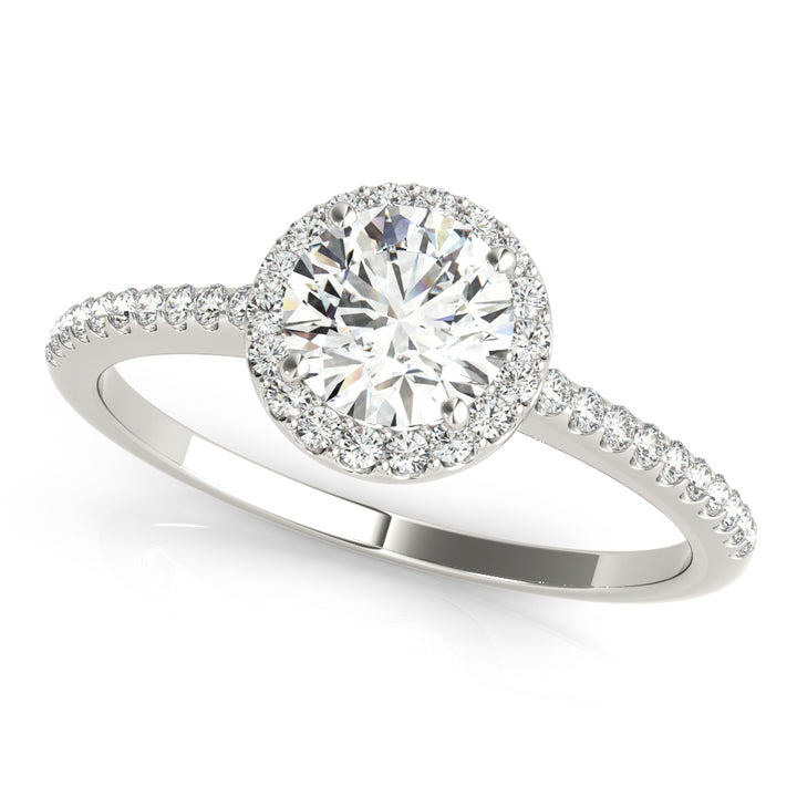 Adelaide Halo Ring Engagement Ring
