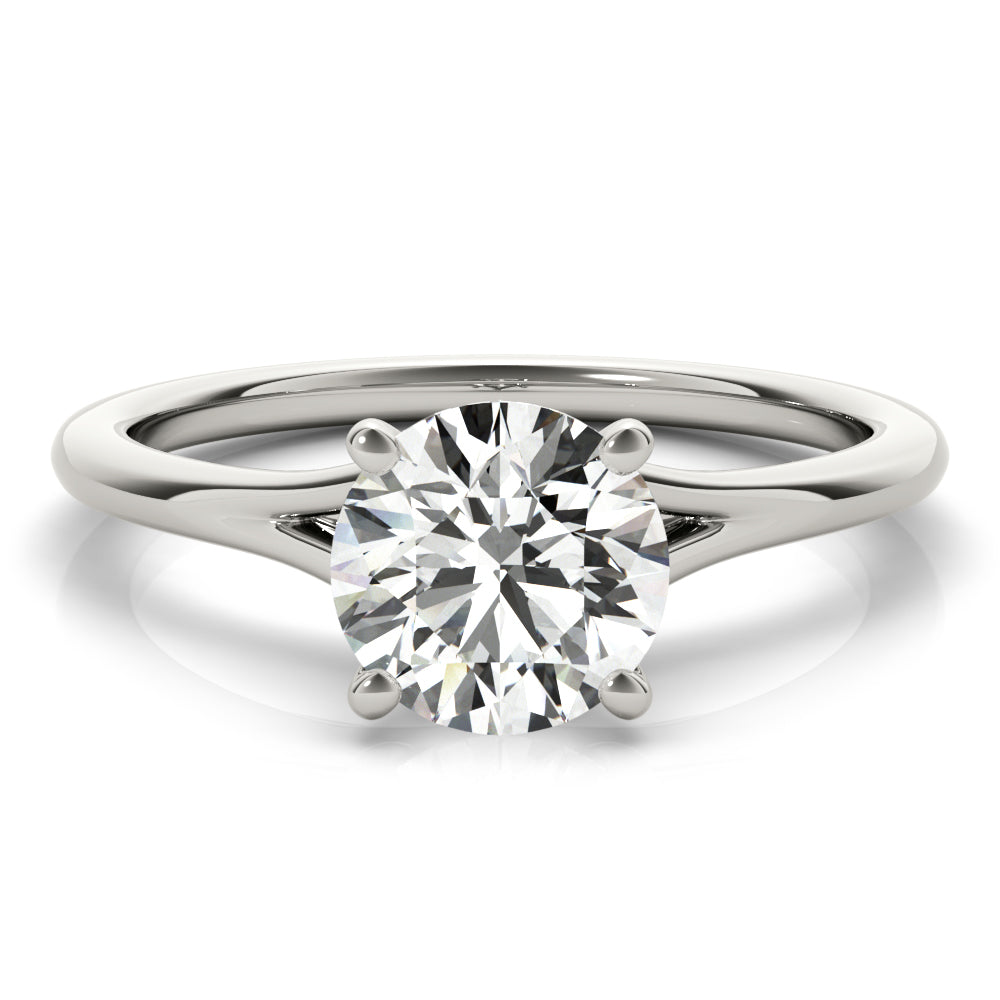 Hana Criss Cross Solitare Engagement Ring