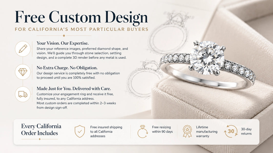 Free Custom Design - For California's Most Particular Buyers