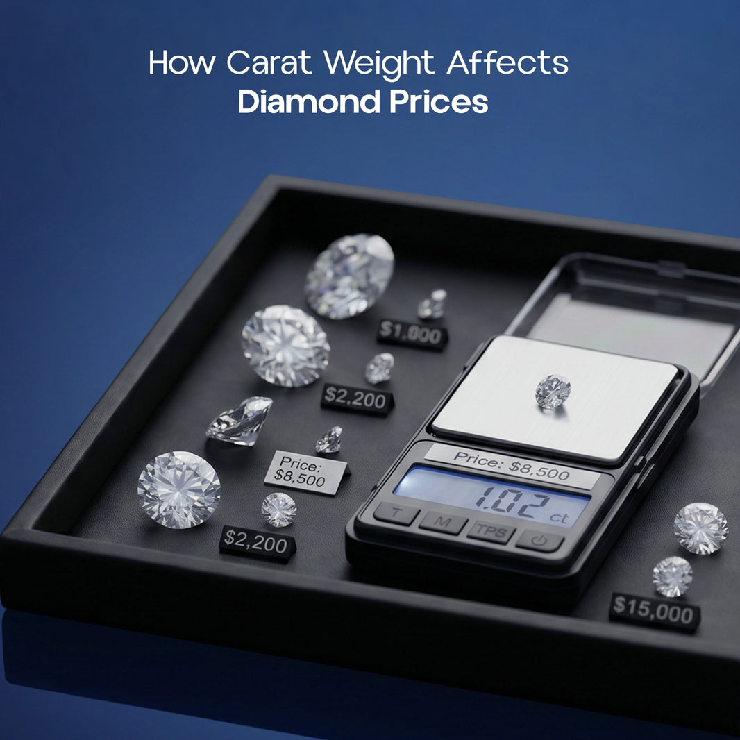 How Carat Weight Affects Diamond Prices