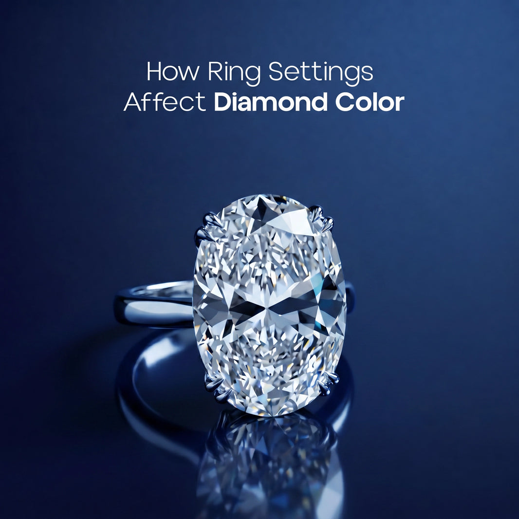 How Ring Settings Affect Diamond Color