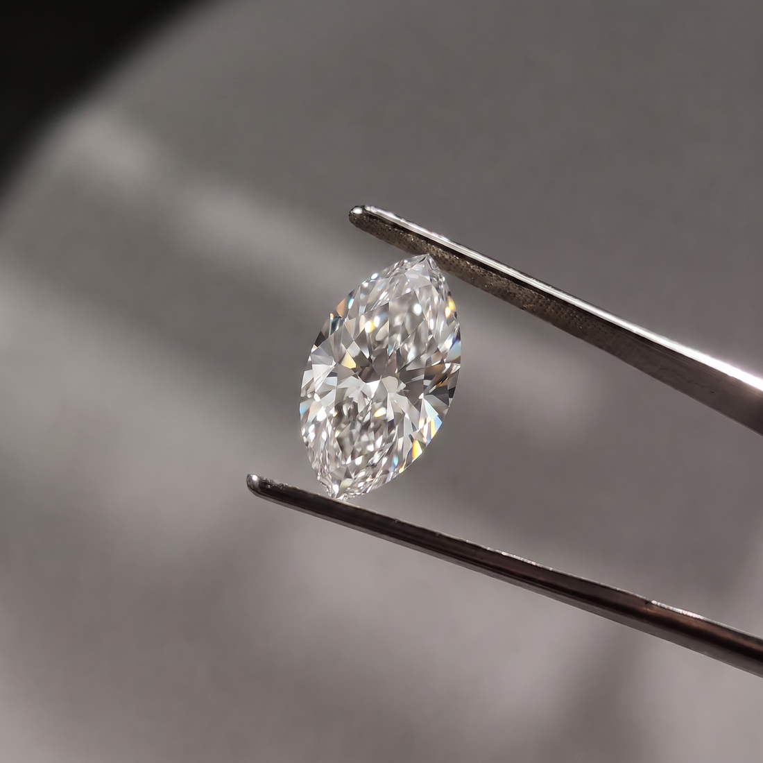 1.5CT Marquise Cut Moissanite Diamond D-F | VVS | NA Certified
