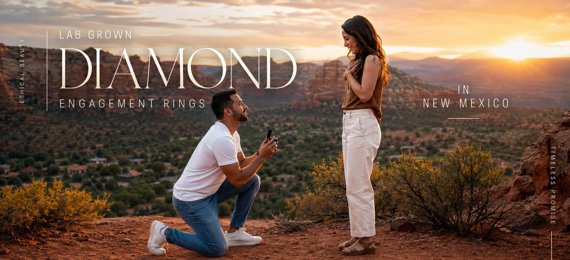 Lab Grown Diamond Engagement Rings in New Mexico