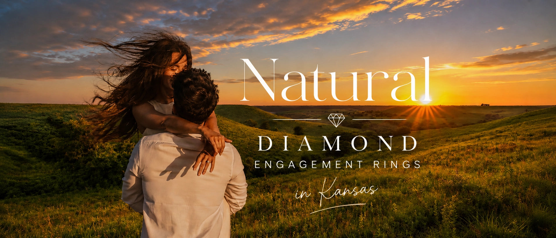Natural Diamond Engagement Rings in Kansas