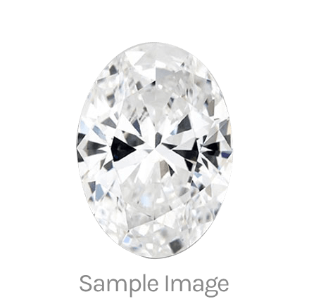 5CT Oval Cut Moissanite Diamond D-F | VVS | NA Certified