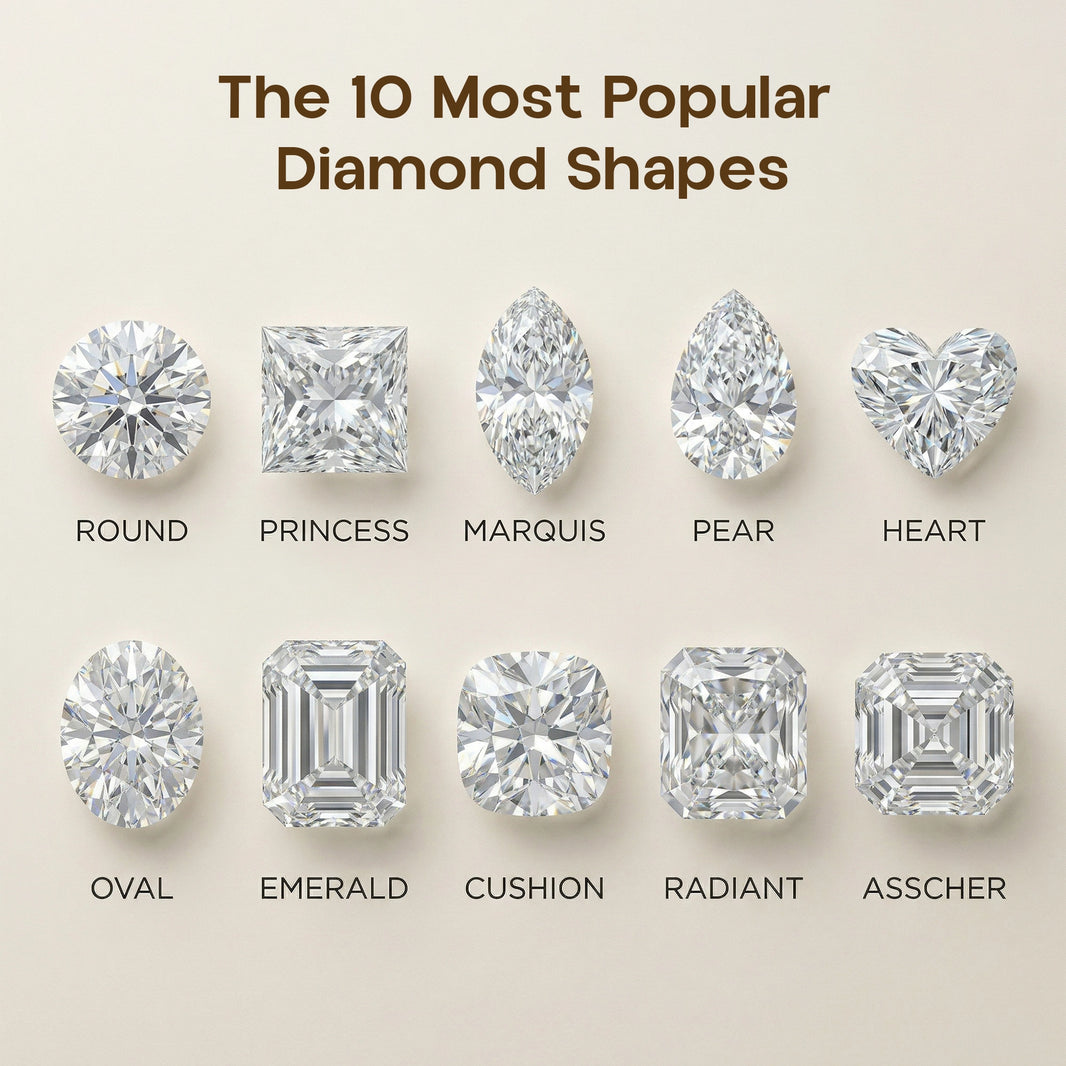 The 10 Most Popular Diamond Shapes