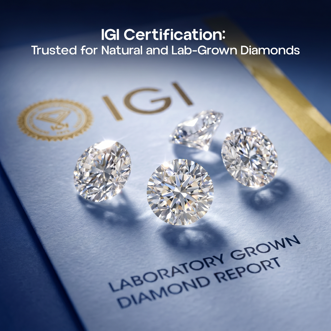 
IGI Certification: Trusted for Natural and Lab-Grown Diamonds