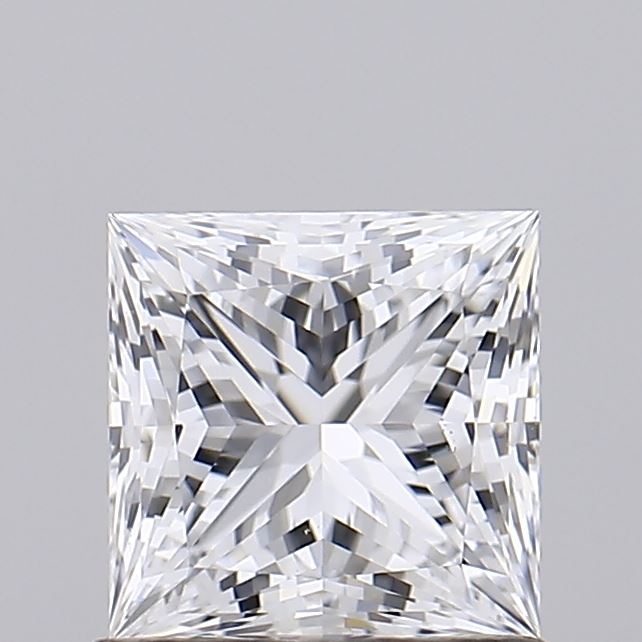 1.02CT Princess Cut Lab Grown Diamond D | VS2