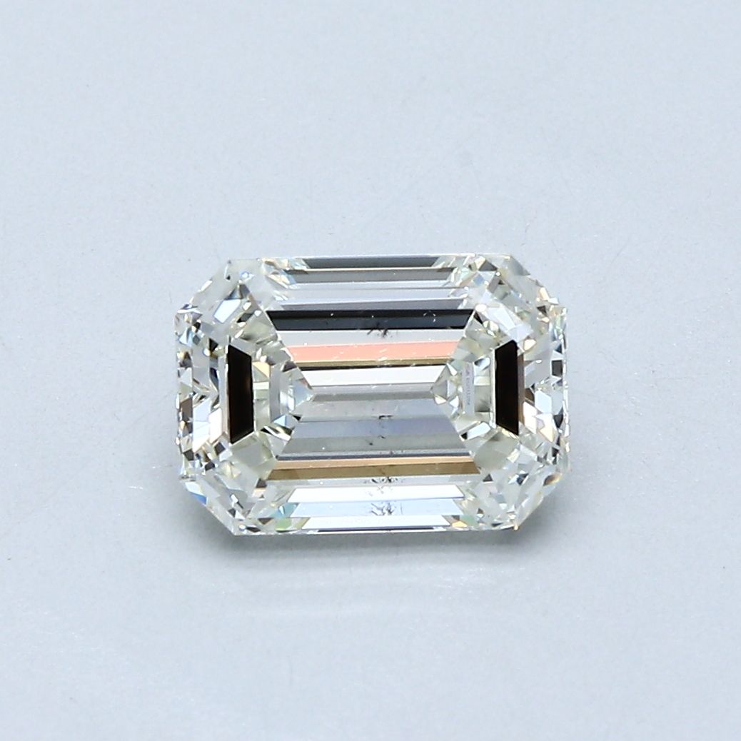 1.45CT Emerald Cut Natural Diamond J | SI1 | GIA Certified