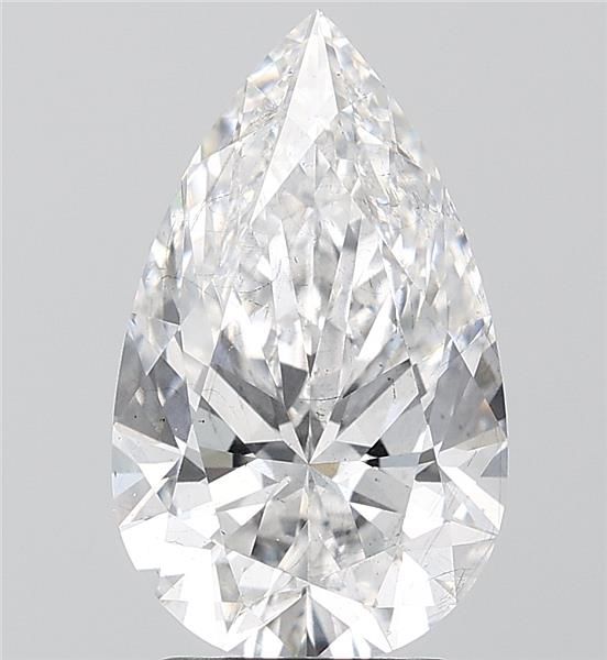 3.08CT Pear Cut Lab Grown Diamond E | SI1 | IGI Certified