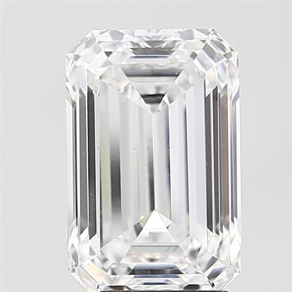 3.83CT Emerald Cut Lab Grown Diamond E | VS2 | IGI Certified
