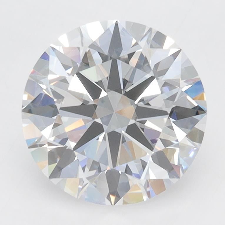 2.46CT Round Cut Lab Grown Diamond D | IF | IGI Certified
