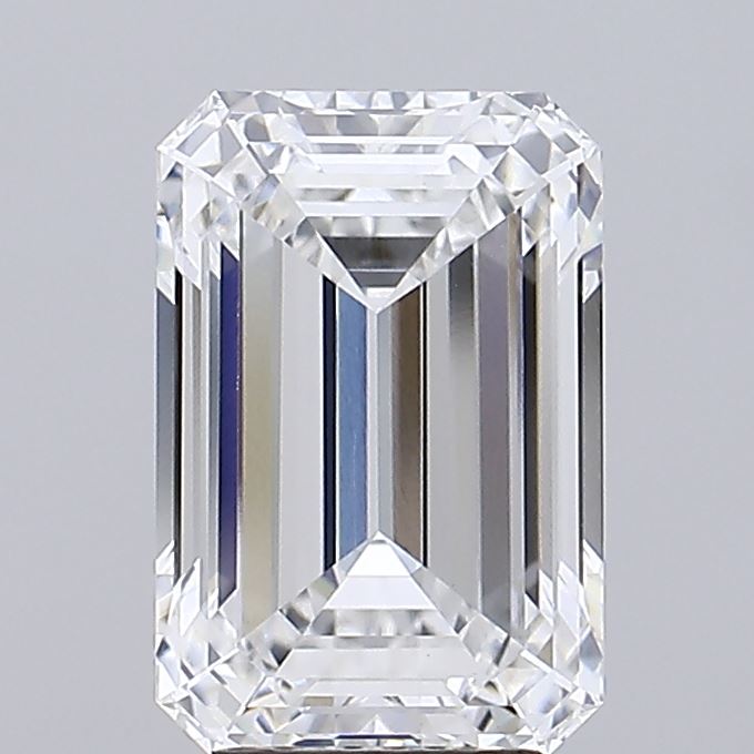 5.04CT Emerald Cut Lab Grown Diamond E | SI1 | IGI Certified